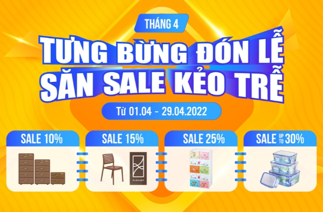 APRIL PROMOTION AT SHOWROOM HO CHI MINH CITY AND DA NANG