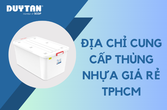 ホーチミン市に安いプラスチック容器を提供する住所