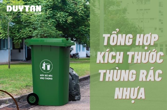 Synthesis of Duy Tan Plastic Trash Bin Sizes - Duy Tan Plastics