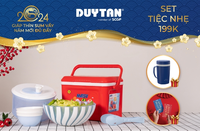 SẮM TẾT GIÁ TỐT VỚI COMBO TẾT CỦA DUY TÂN