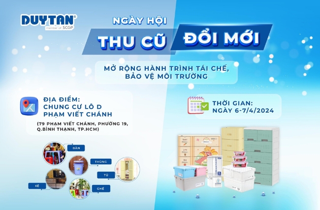 RỘN RÀNG NGÀY HỘI “THU CŨ ĐỔI MỚI"