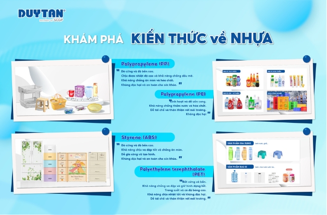 [BÍ MẬT CỦA NHỰA]: KHÁM PHÁ "TÍNH CÁCH" CỦA CÁC SẢN PHẨM NHỰA