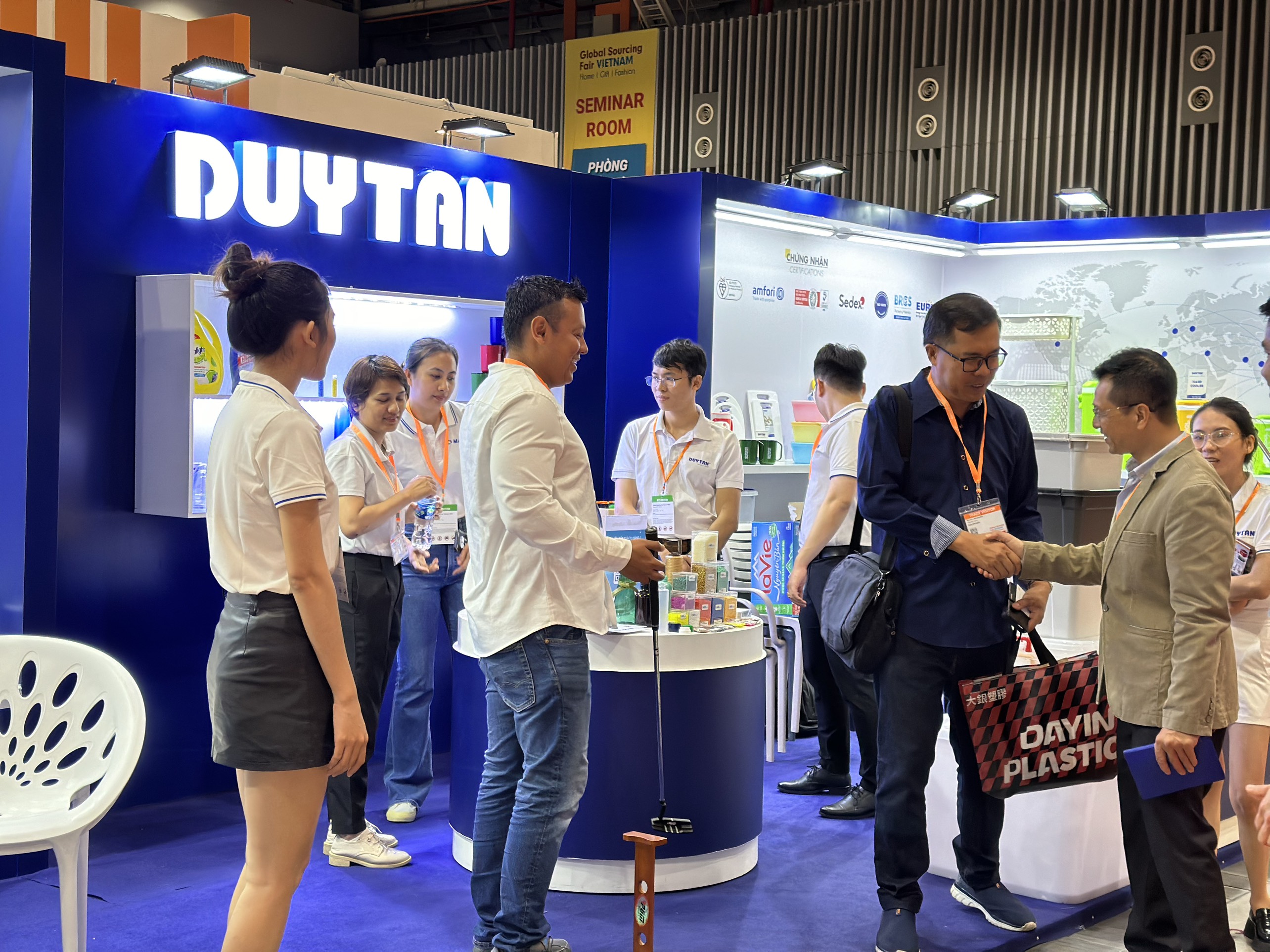 DUY TÂN THAM GIA GLOBAL SOURCING FAIR VIỆT NAM 2024