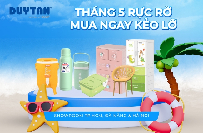 THÁNG 5 RỰC RỠ, MUA NGAY KẺO LỠ