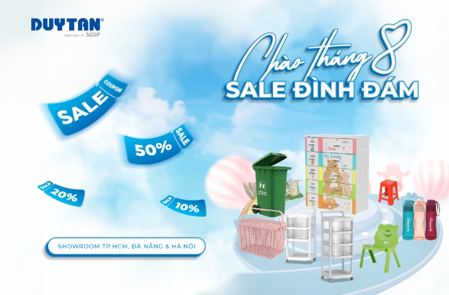 CHÀO THÁNG 8 – SALE ĐÌNH ĐÁM
