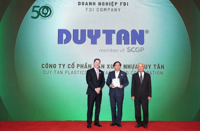 DUY TÂN - DOANH NGHIỆP PHÁT TRIỂN BỀN VỮNG TIÊU BIỂU VIỆT NAM 2024