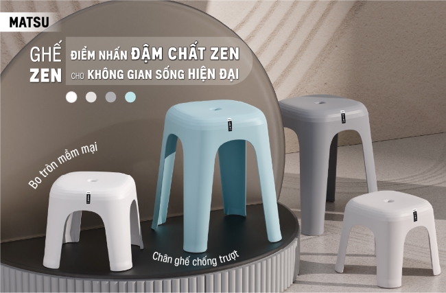 GHẾ ZEN - NỘI THẤT THIẾT KẾ TỐI GIẢN, CHẤT LƯỢNG CAO, GIÁ TỐT