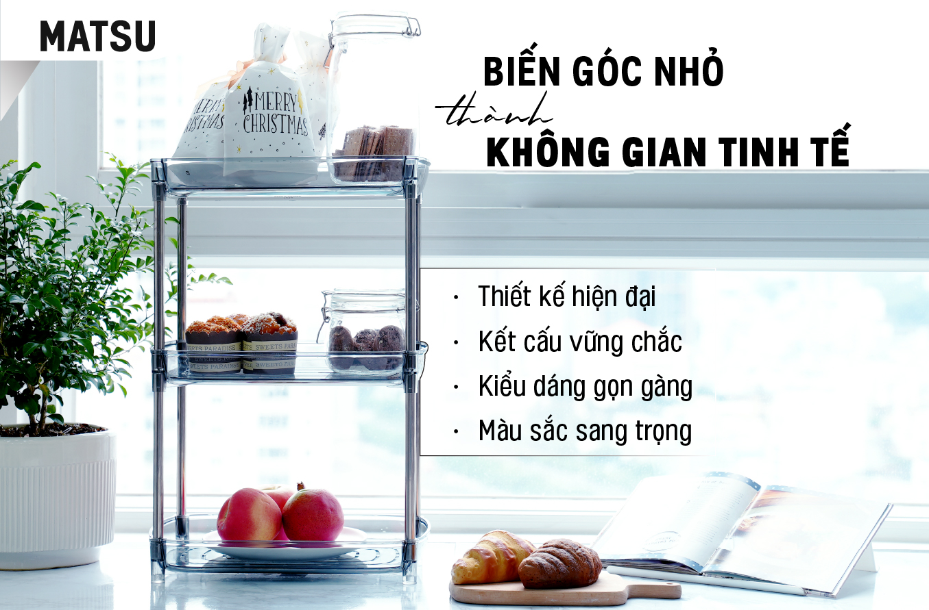 KỆ ĐỂ BÀN MATSU – GIẢI PHÁP CHO GÓC LÀM VIỆC GỌN GÀNG, NGĂN NẮP