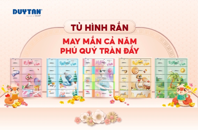 TỦ HÌNH RẮN - MAY MẮN CẢ NĂM, PHÚ QUÝ TRÀN ĐẦY!