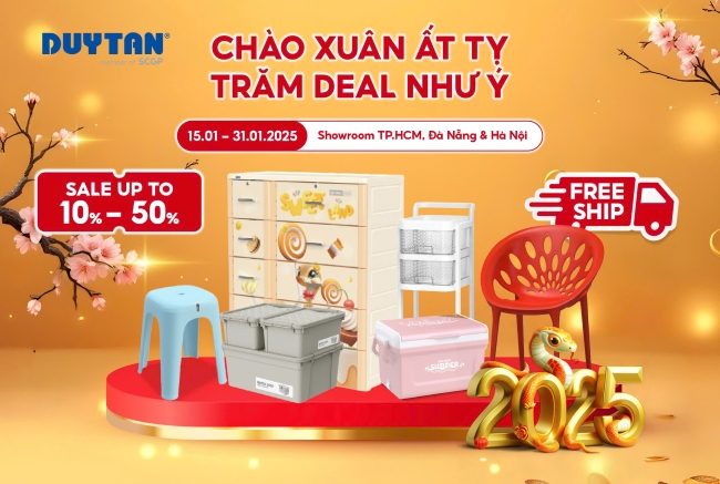 CHÀO XUÂN ẤT TỴ, TRĂM DEAL NHƯ Ý