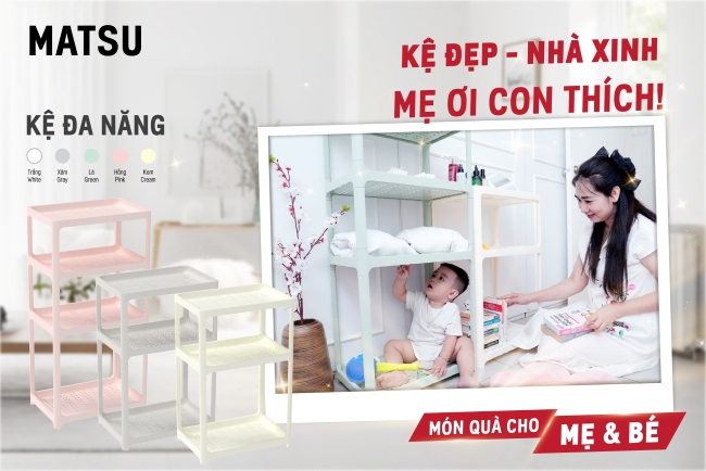 KỆ ĐẸP – NHÀ XINH – MẸ ƠI CON THÍCH!