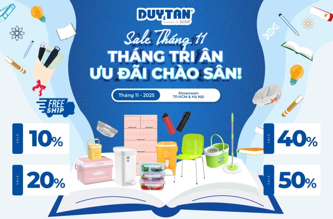 SALES THÁNG 11 – THÁNG TRI ÂN, ƯU ĐÃI CHÀO SÂN!