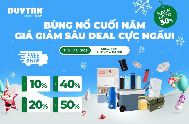 BÙNG NỔ CUỐI NĂM – GIÁ GIẢM SÂU, DEAL CỰC NGẦU!