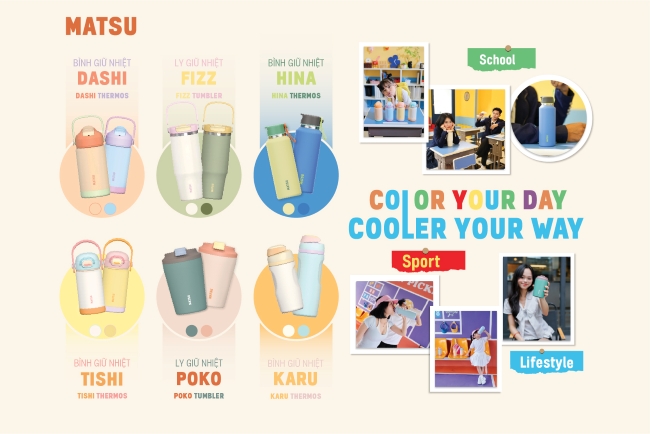MATSU RA MẮT BỘ SƯU TẬP GIỮ NHIỆT DÀNH CHO GIỚI TRẺ NĂNG ĐỘNG