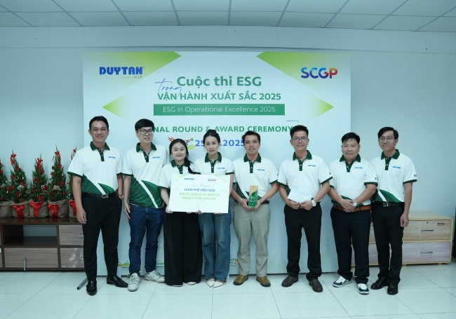 DUY TÂN LAN TỎA GIÁ TRỊ BỀN VỮNG QUA CUỘC THI “ESG TRONG VẬN HÀNH XUẤT SẮC”