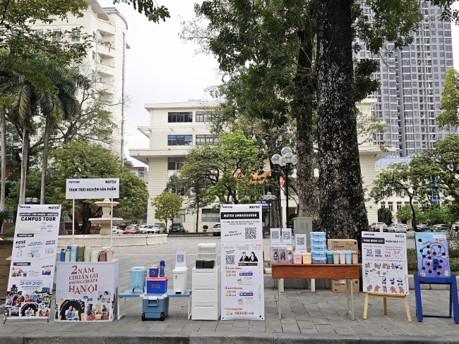 SINH VIÊN HÀ NỘI “ĐỔ XÔ” CHECK-IN CAMPUS TOUR CỦA NHỰA DUY TÂN & MATSU: CHƠI VUI, NHẬN QUÀ, MỞ RA CƠ HỘI LÀM MARKETING THỰC TẾ