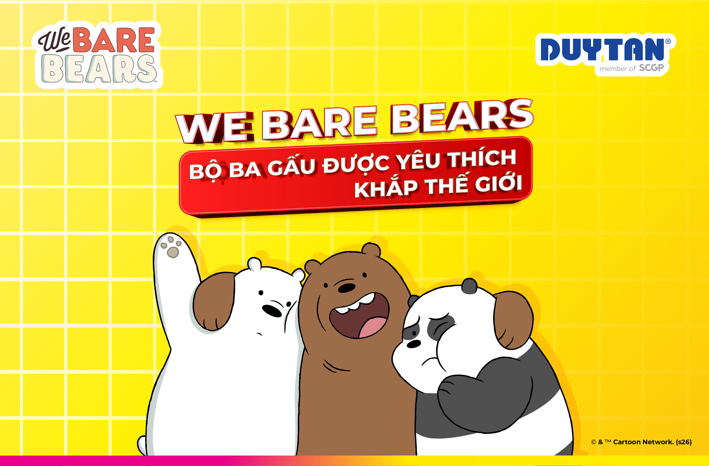 BỘ SƯU TẬP WE BARE BEARS: BA ANH EM NHÀ GẤU ĐƯỢC YÊU THÍCH TRÊN TOÀN THẾ GIỚI