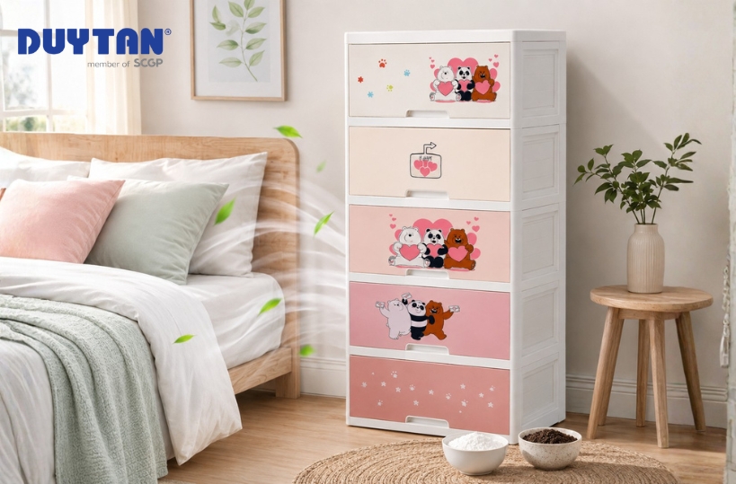 Cách khử mùi tủ nhựa mới mua cực nhanh, hết sạch mùi ngay tại nhà