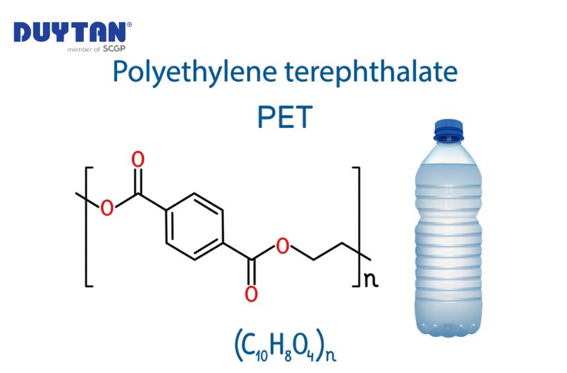 Công thức PET là gì? Cấu trúc hóa học & nguyên lý tổng hợp nhựa PET