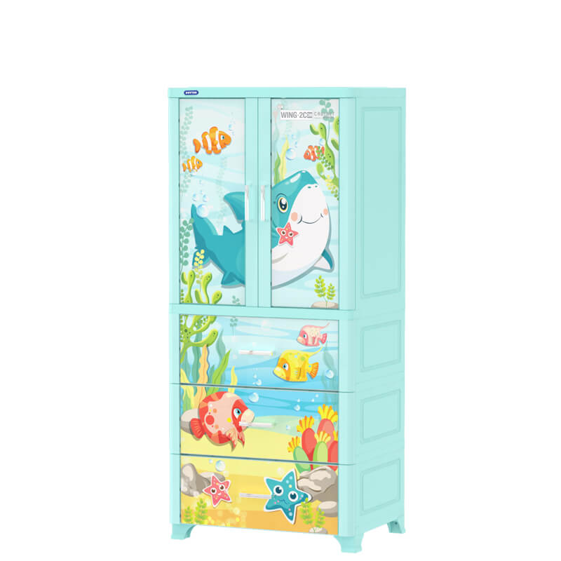 WING Cabinets 2 Doors - 3 Drawers - Duy Tan Plastics