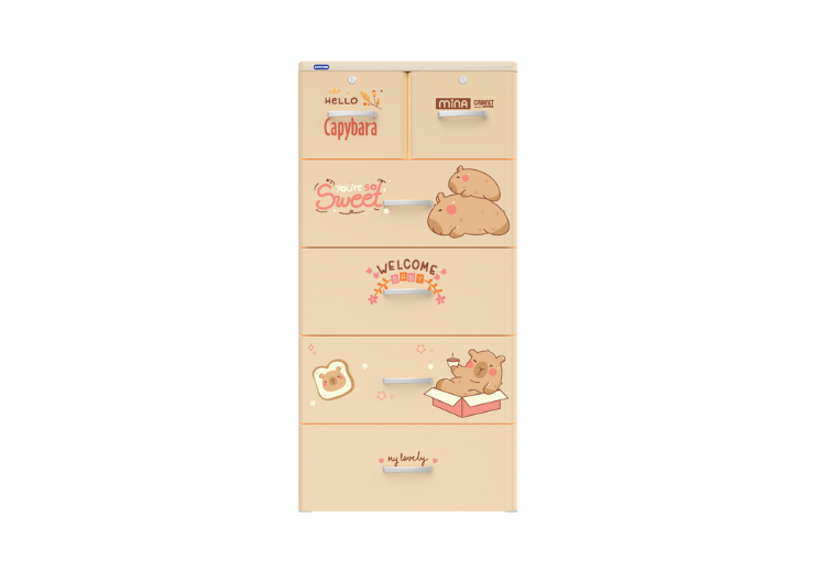 MINA Cabinet - 5 drawers