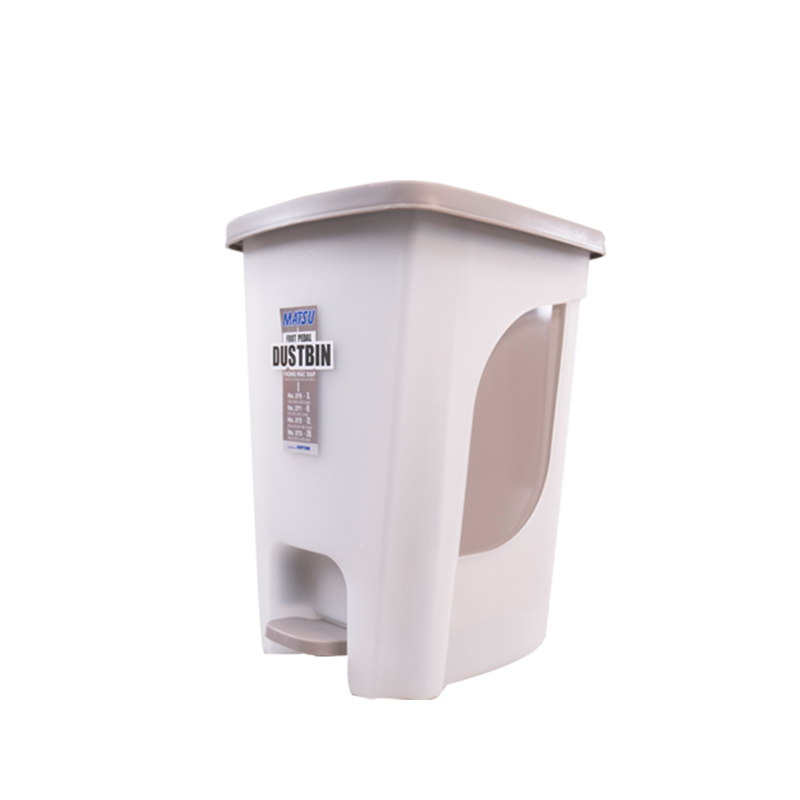 中型マツペダルゴミ箱