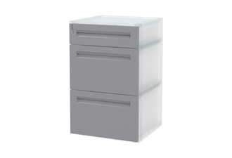 Tủ HOMI 3 Ngăn - 2L1N