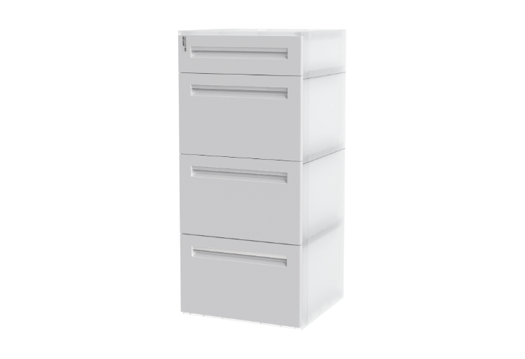 HOMI 4-Drawer Cabinet 3L1N