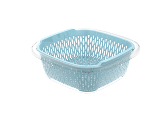 Bộ Thau Rổ Vuông 2T4