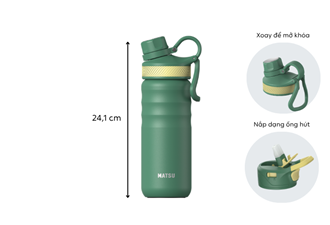 Bình Giữ Nhiệt Tobi 532ml