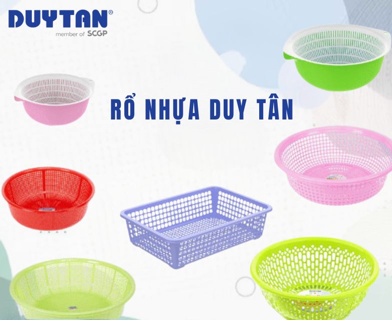 Duy Tan プラスチックバスケット - ベトナムのブランド