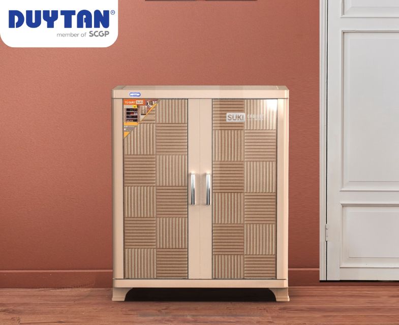 Tủ giày Suki 1 được sản xuất với các màu trung tính phổ biến