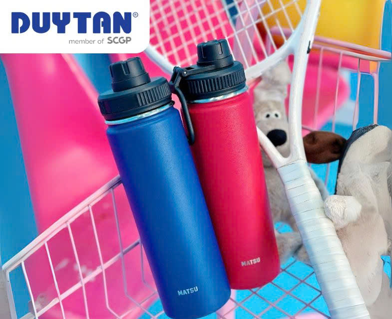 Bình nước thể thao inox Thiết kế năng động - đa dạng màu sắc lựa chọn